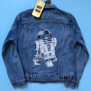 Levi’s x Star Wars R2-D2 Denim Jacket - Size S NWT